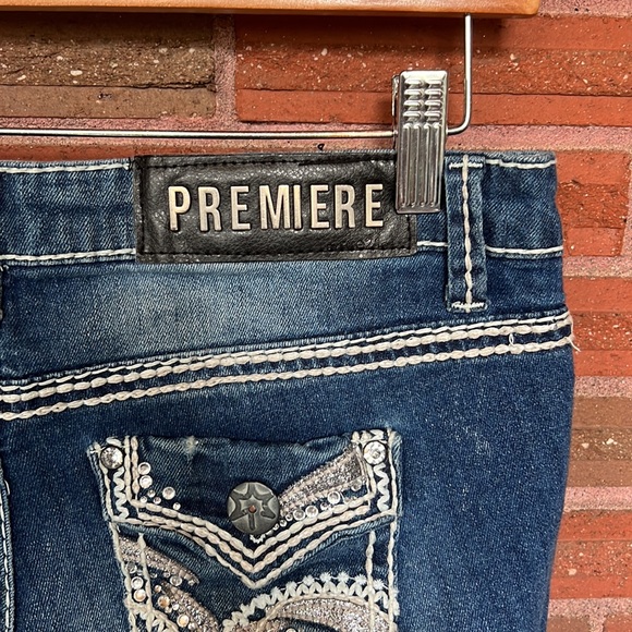Premiere slim boot jeans size 3/4R - Picture 3 of 6